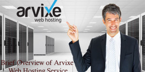 Brief Overview of Arvixe Web Hosting Service